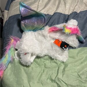 Dog Pegasus unicorn costume
